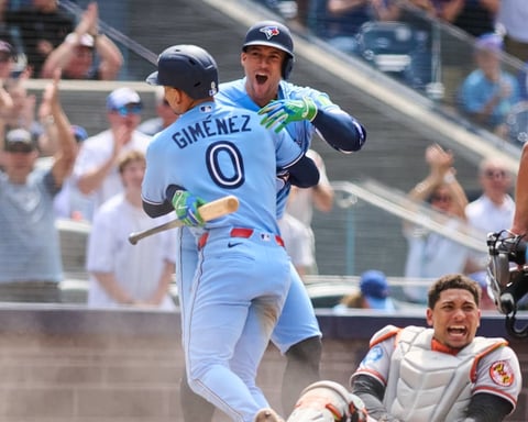 Ernie Clement Blue Jays Rogers Centre Rogers Centre sixth inning rally Baltimore Orioles