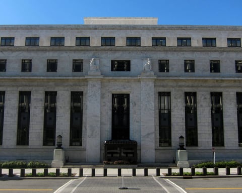 The Eccles Building, headquarters of the US Federal Reserve in Washington DC