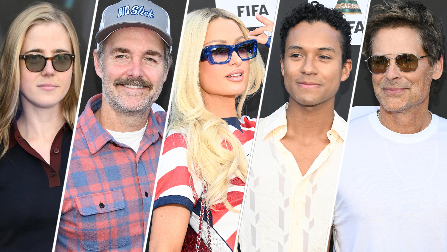 Celebrities on the red carpet at the FIFA World Cup 2026 opening ceremony in Los Angeles
