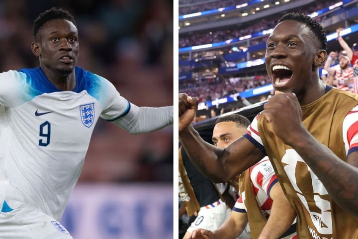 Folarin Balogun in action for the United States at the World Cup