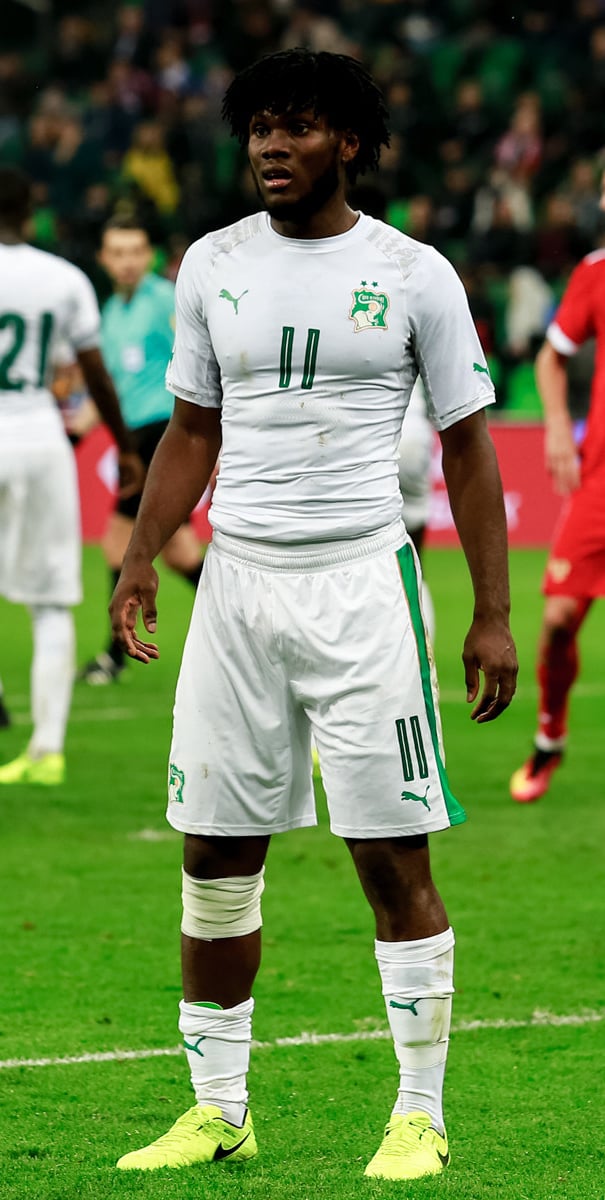 Franck Kessié Ivory Coast midfielder who played a key role in historic World Cup qualification
