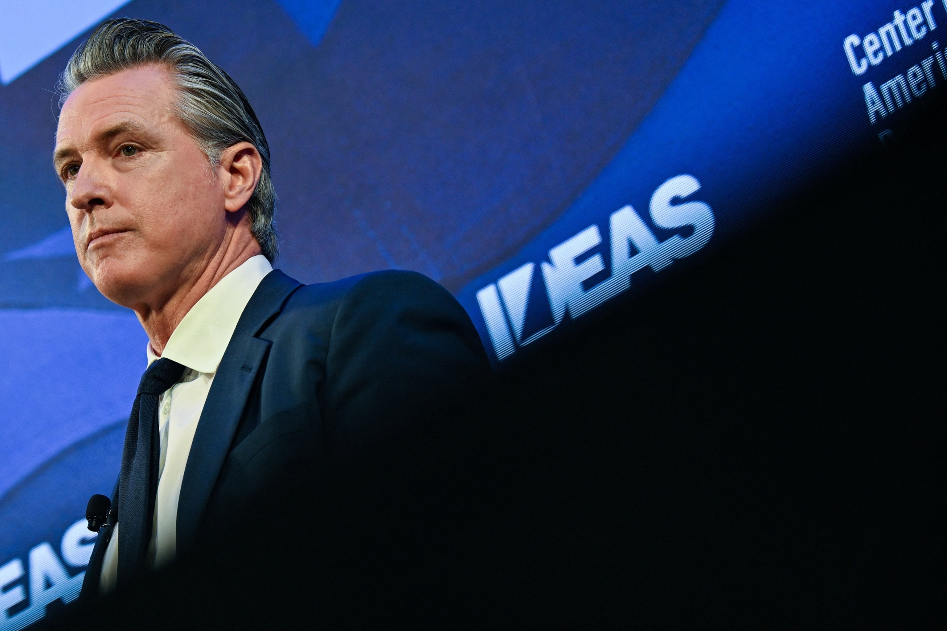 California Governor Gavin Newsom speaks at the Center for American Progress Ideas Conference, Washington DC, May 2026