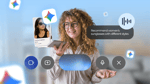 Google Gemini voice assistant on Android with floating voice controls