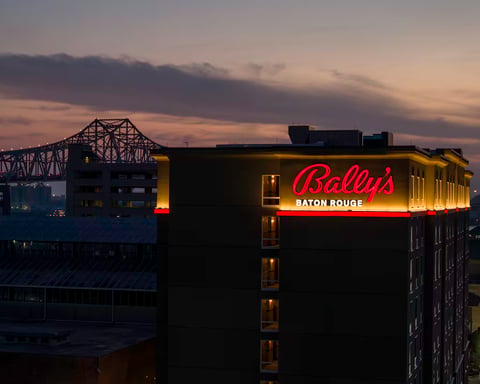 Bally's Baton Rouge land-based casino after $140 million renovation in December 2025