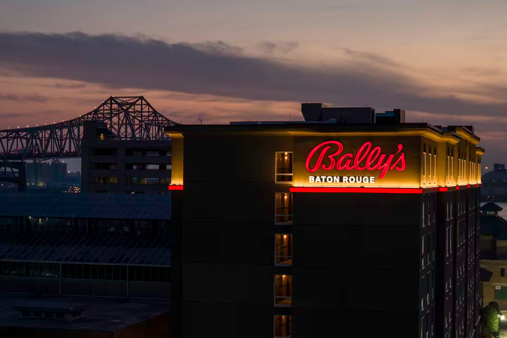 Bally's Baton Rouge land-based casino after $140 million renovation in December 2025