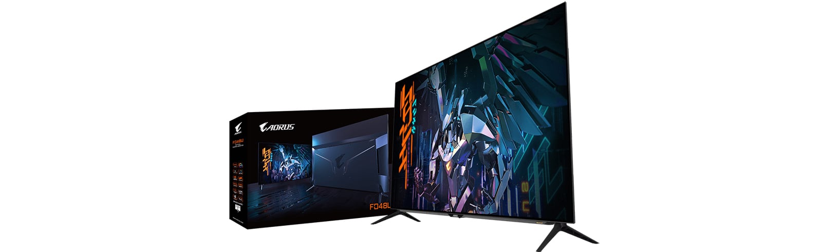 Gigabyte AORUS Elite FO32U24GP OLED gaming monitor with DisplayPort 2.1 UHBR20