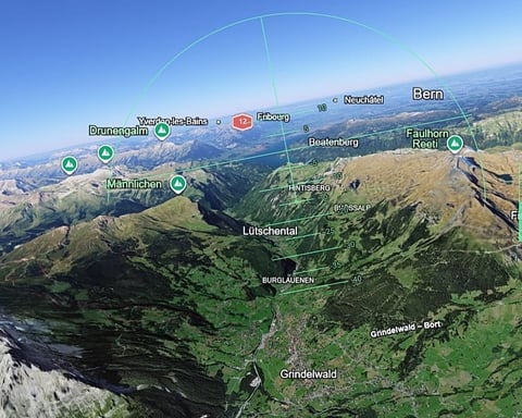 Google Earth web browser flight simulator showing 3D satellite imagery interface launched June 2026