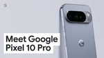 Google Pixel 10 Pro smartphone official image from Google launch August 2025