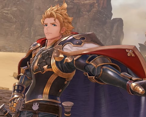 Granblue Fantasy Relink Endless Ragnarok demo featuring Gallanza, Maglielle, Fediel and Fraux in combat
