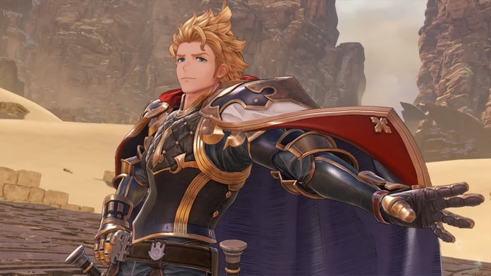 Granblue Fantasy Relink Endless Ragnarok demo featuring Gallanza, Maglielle, Fediel and Fraux in combat
