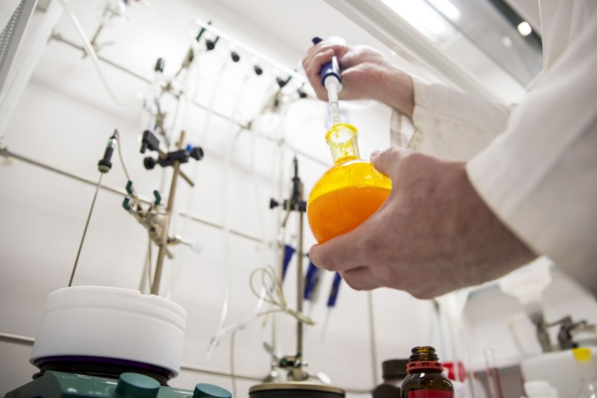 Vials of medicine, representing GSK's expansion into cancer treatment