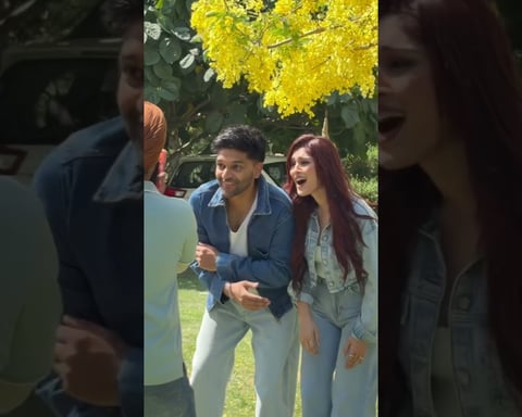 Singer Guru Randhawa in a frame from his music video SHKINI