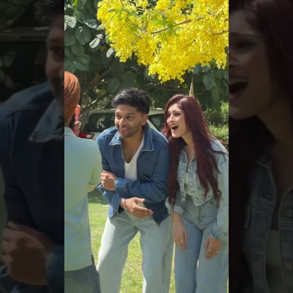 Singer Guru Randhawa in a frame from his music video SHKINI