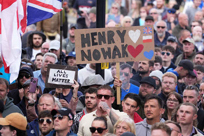 Mark Nowak, father of murder victim Henry Nowak, speaks to media outside Southampton Crown Court on June 1 2026