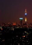 Hillbrow Tower in Johannesburg, South Africa, neighborhood targeted in Operation Dudula marches