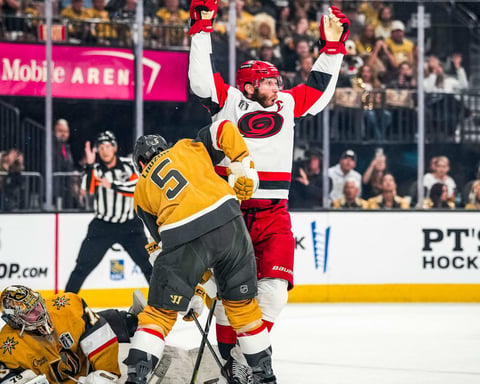 Carolina Hurricanes defeat Vegas Golden Knights 5-3 in Game 4 of the 2026 Stanley Cup Final