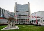 Vienna International Center, headquarters of the International Atomic Energy Agency in Austria