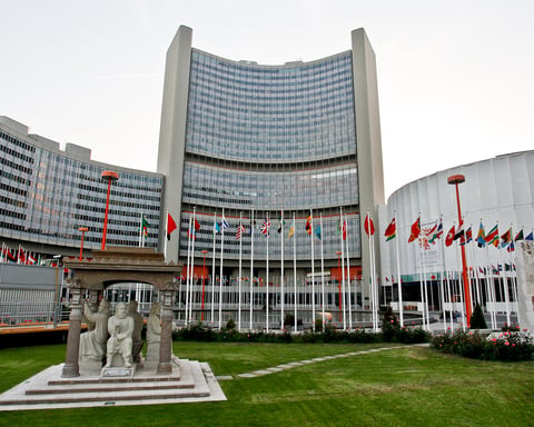 Vienna International Center, headquarters of the International Atomic Energy Agency in Austria