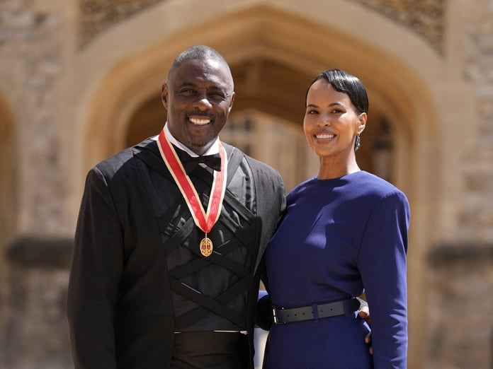 Idris Elba receives knighthood from King Charles at Windsor Castle June 2026