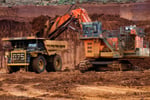 An industrial nickel processing facility in Indonesia