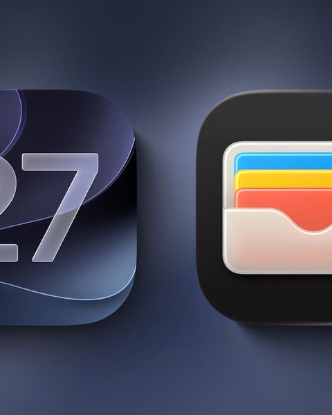 Apple Wallet Insights feature in iOS 27 Beta 2 showing spending analysis and account balances on iPhone