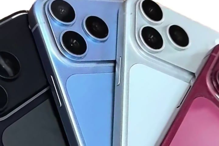 iPhone 18 Pro dummy units in Dark Cherry, Light Blue, Silver and Black color options for September 2026 launch