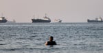 Vessels stranded near the Strait of Hormuz as the US and Iran negotiate a toll-free shipping agreement in June 2026