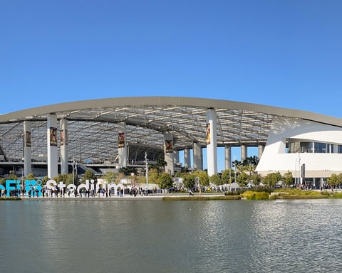 SoFi Stadium in Inglewood, California, a 2026 World Cup venue