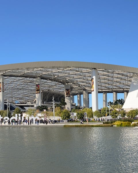 SoFi Stadium in Inglewood, California, a 2026 World Cup venue