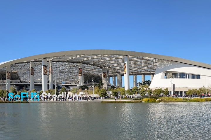 SoFi Stadium in Inglewood, California, a 2026 World Cup venue