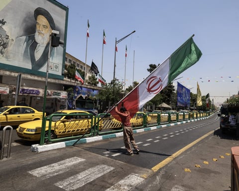 Enghelab Square in Tehran Iran June 2026 as US Iran oil sanctions MOU deal nears signing
