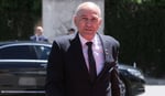 Slovenian Prime Minister Janez Jansa arrives at the EU-Western Balkans summit in Tivat, Montenegro