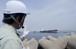 Japan-linked crude oil tanker near the Strait of Hormuz during the Iran crisis, 2026