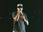 JAY-Z performing live, marking the 30th anniversary of Reasonable Doubt