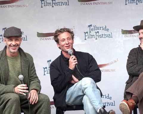 Jeremy Allen White at the 2025 Telluride Film Festival actor who plays Carmy in The Bear
