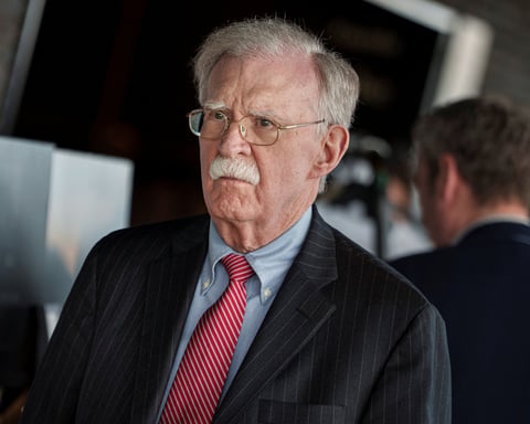 John Bolton at the Copenhagen Democracy Summit weeks before his guilty plea in classified documents case