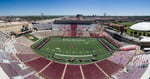 Jones AT&T Stadium wide exterior view Texas Tech University Lubbock Texas home of the Red Raiders football