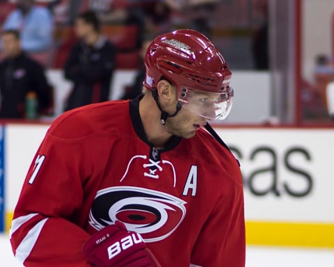 Jordan Staal, the Carolina Hurricanes captain whose diving goal won Game 4 of the Stanley Cup Final in Vegas