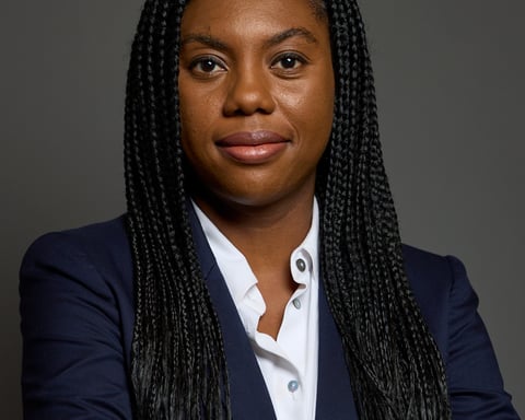 Kemi Badenoch, the UK Conservative leader who pledged to scrap the Public Sector Equality Duty, in her official portrait