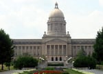 The Kentucky State Capitol building in Frankfort Kentucky where Attorney General Russell Coleman filed cases against prediction market platforms