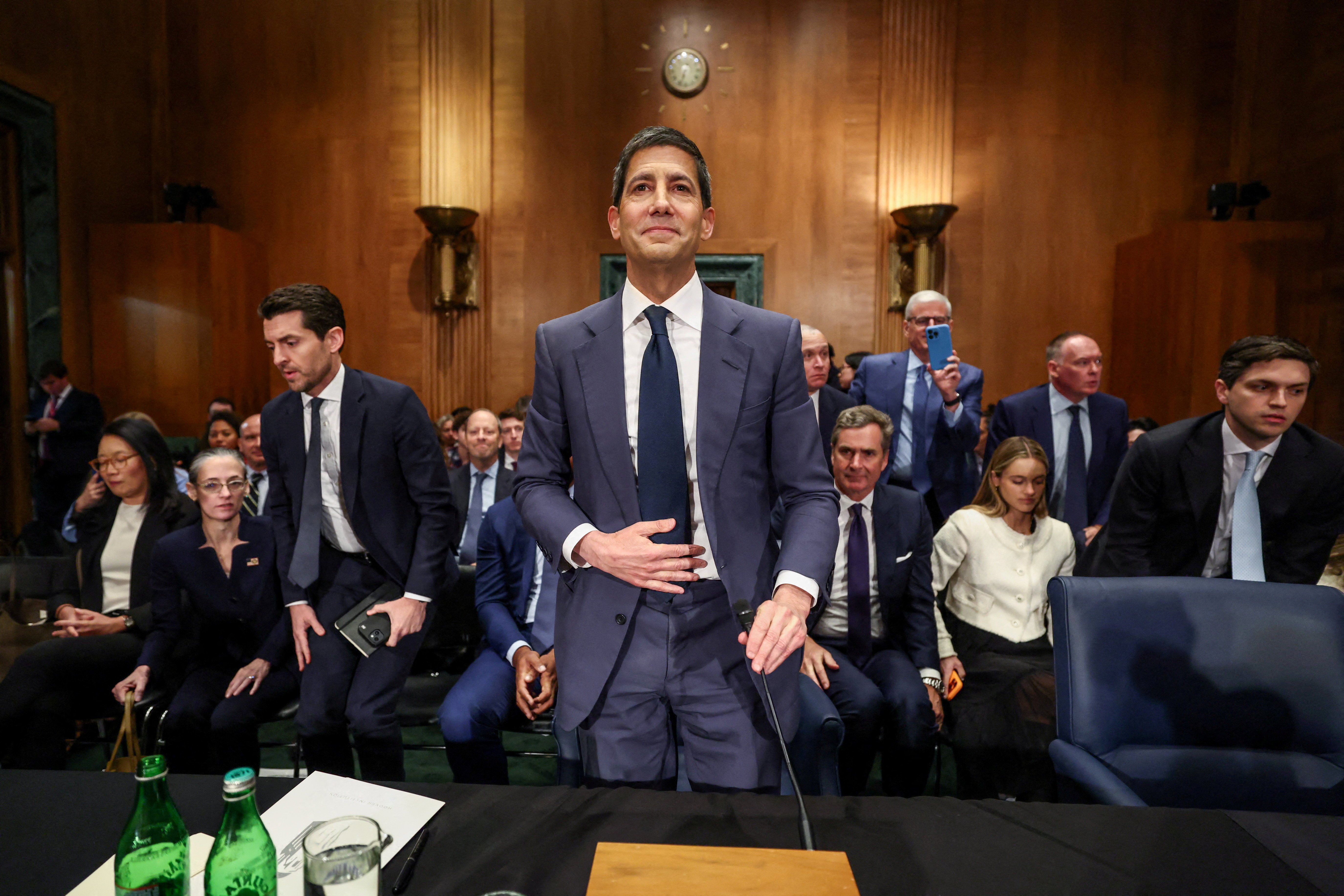Kevin Warsh testifies at Senate Banking Committee confirmation hearing for Federal Reserve Chair, April 21, 2026