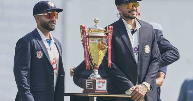 KL Rahul celebrates his century alongside Shubman Gill on Day 1 of the India vs Afghanistan Test in New Chandigarh