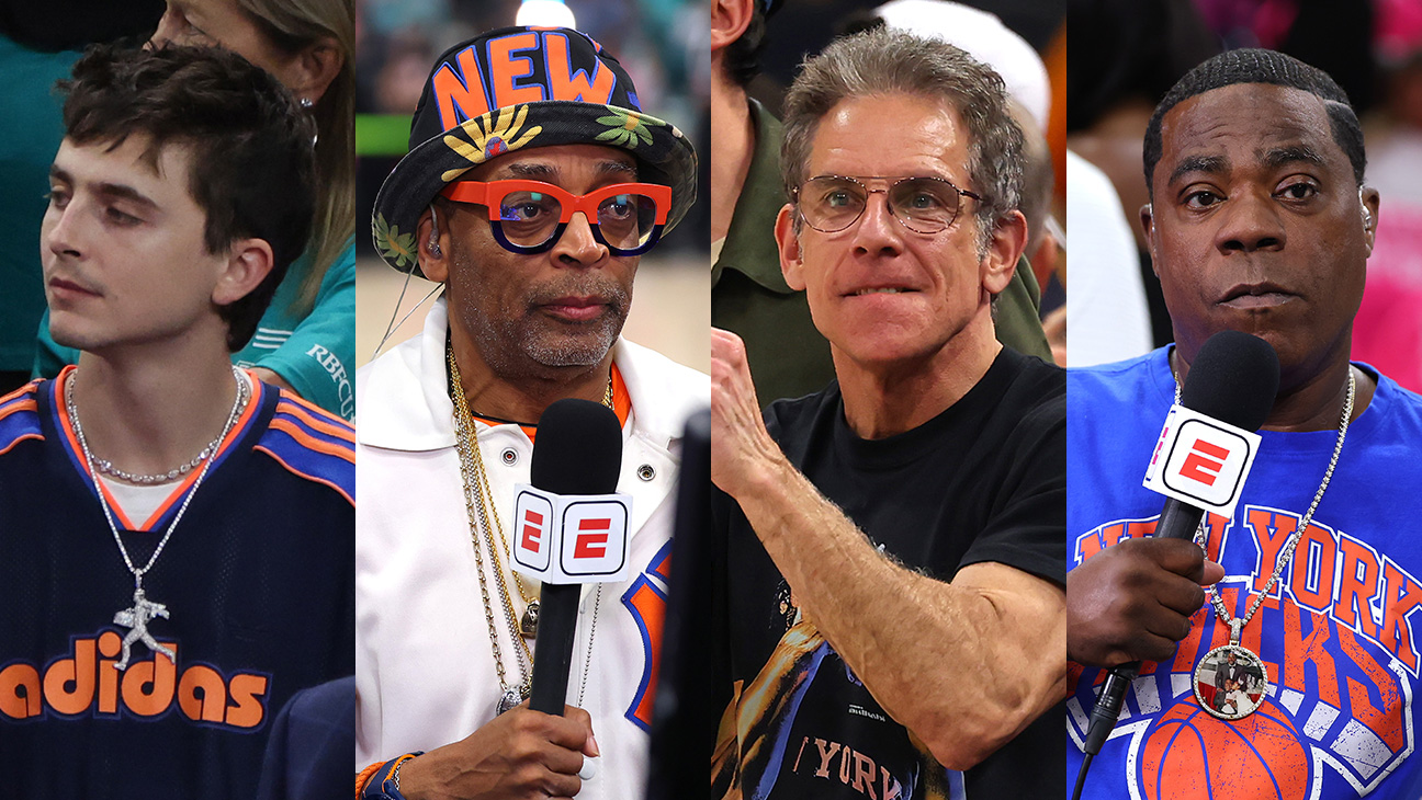 Celebrities at the 2026 NBA Finals between the New York Knicks and San Antonio Spurs