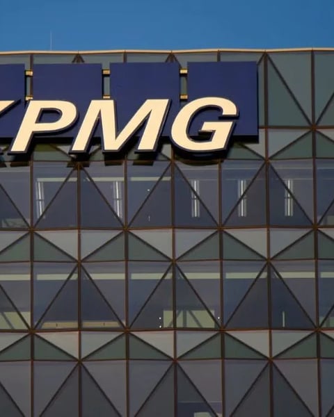 KPMG Australia headquarters as government reviews $270 million contracts amid whistleblower scandal