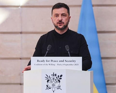 Russian President Vladimir Putin and Ukrainian President Volodymyr Zelensky amid discussions over a potential meeting during diplomatic efforts at the G7 summit.