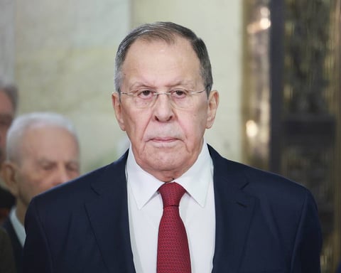 Russian Foreign Minister Sergey Lavrov speaks at a diplomatic meeting in Moscow, June 2026