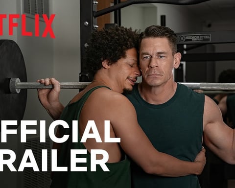 John Cena and Eric Andre in the official Netflix trailer for Little Brother (2026)