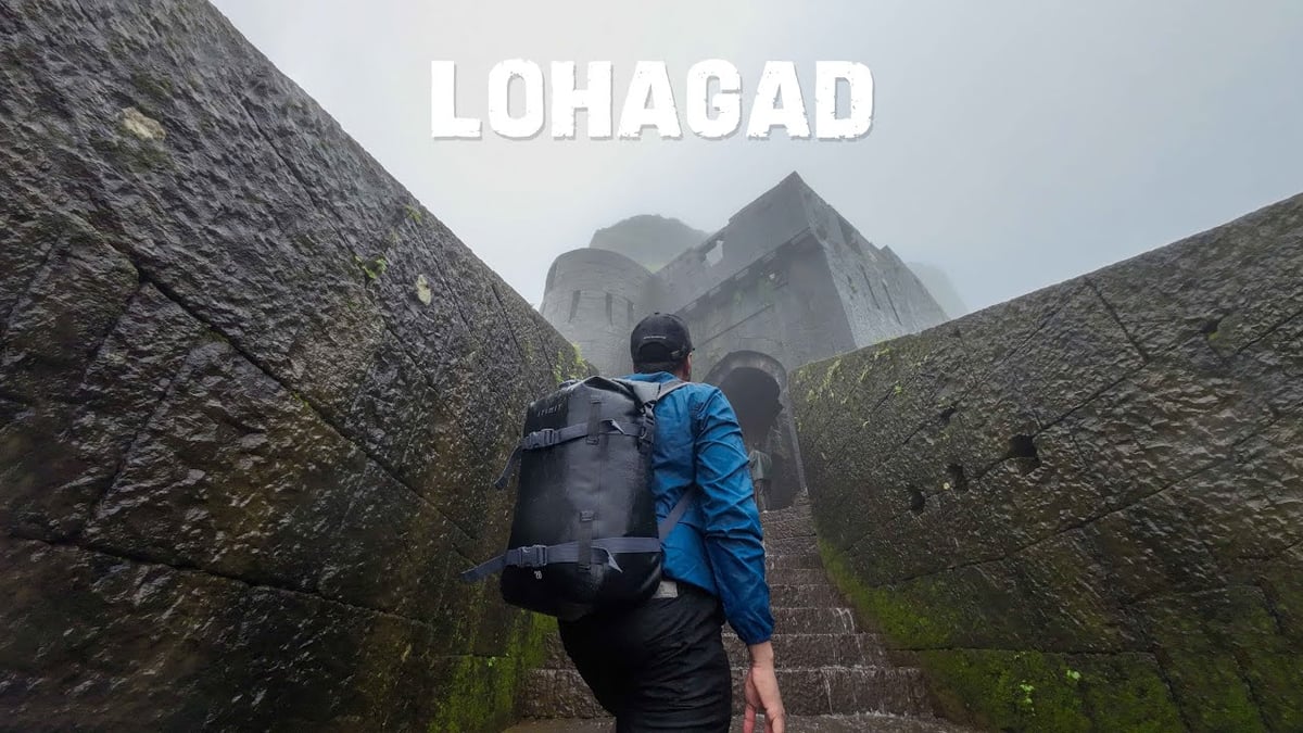 Lohagad Fort near Lonavala in Maharashtra, where Ketan Agarwal was allegedly pushed to his death on June 18, 2026