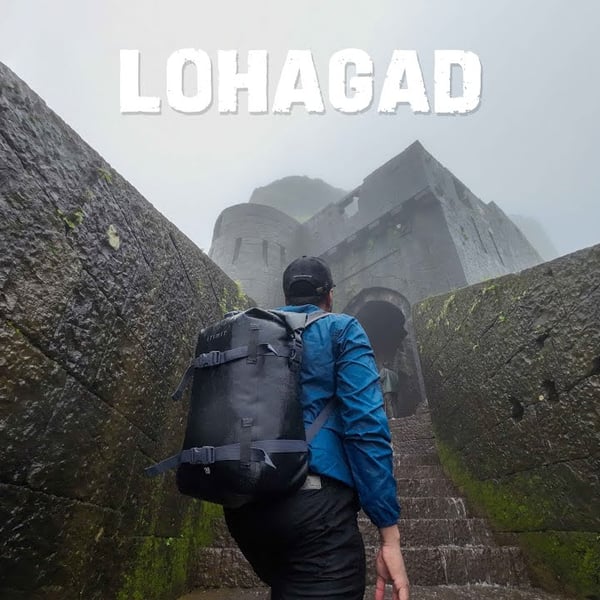Lohagad Fort near Lonavala in Maharashtra, where Ketan Agarwal was allegedly pushed to his death on June 18, 2026