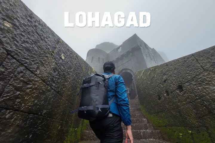 Lohagad Fort near Lonavala in Maharashtra, where Ketan Agarwal was allegedly pushed to his death on June 18, 2026